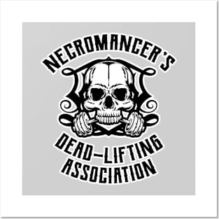 Necromancer's Dead-Lifting Association Posters and Art